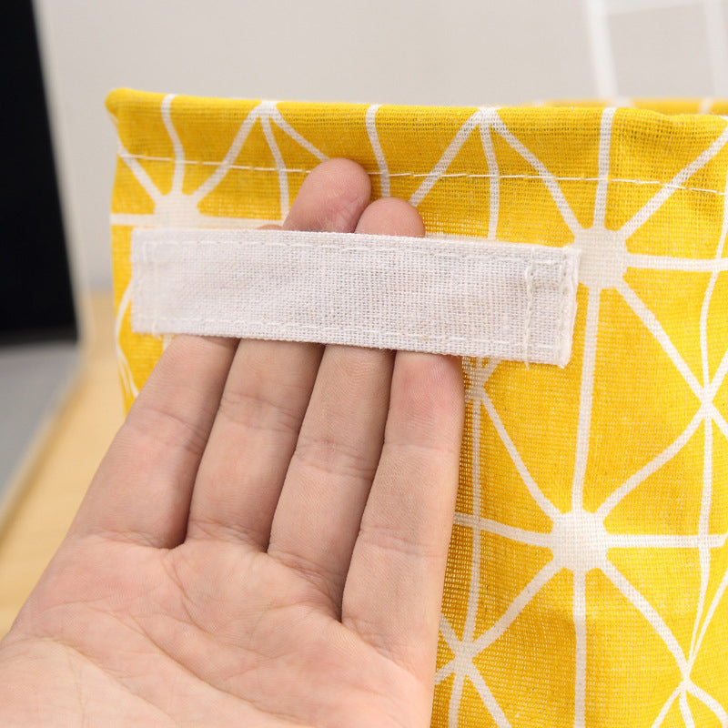 Patterned Canvas Storage Basket – product image 3