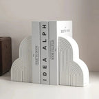 Cloud-Shaped Ceramic Bookends Set of 2 – image 2