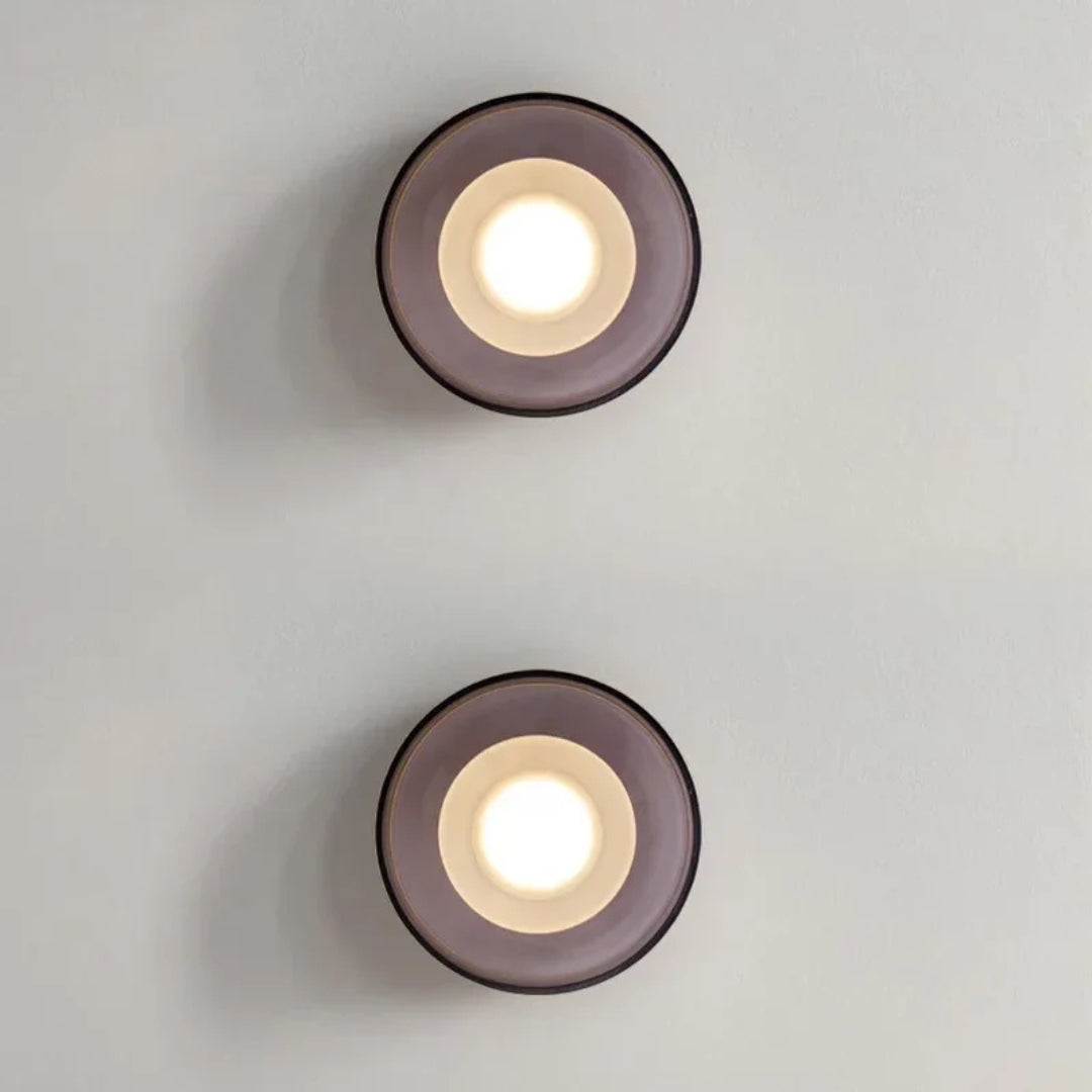 Layered Glass LED Light for Wall or Ceiling - view 6