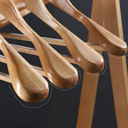 Wide-Shoulder Wooden Suit Hanger with Swivel Hook – image 4