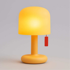 Mini Orange Mushroom Table Lamp, USB Rechargeable - view 6