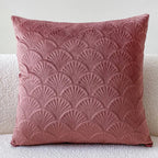 Scallop Pattern Velvet Cushion Cover – image 8