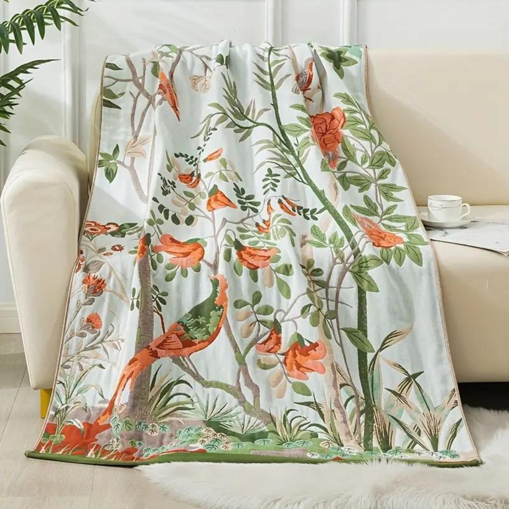 Botanical Cotton Bath Towel – image 3