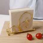 Scrollwork Iron Napkin Holder – image 3