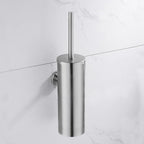 Wall-Mounted Stainless Steel Toilet Brush and Holder — product view 6
