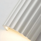 Ribbed Resin Wall Sconce with Push-Button Switch - view 19