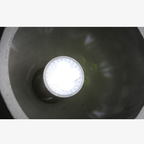 Concrete and Wood Pendant Light, Nordic Industrial Style - view 12