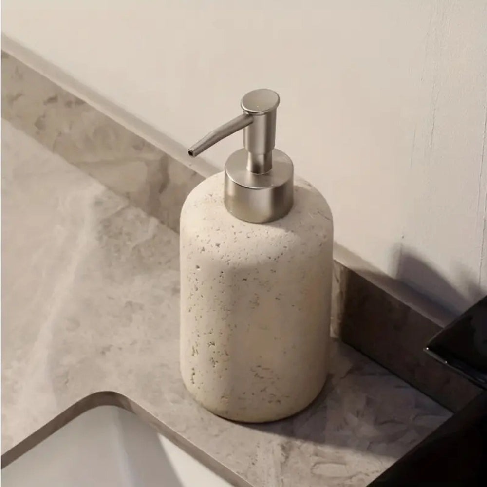 Stone-Effect Resin Soap Dispenser 280 mL – image 5