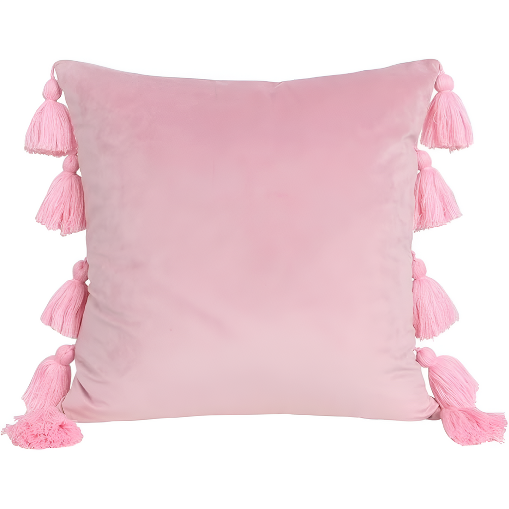 Velvet Tassel Cushion Cover – image 8