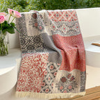 Patterned Cotton Bath Towel – image 4