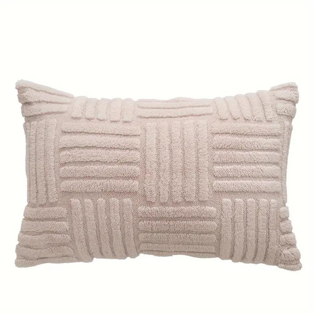 Textured Faux Fur Cushion Cover with Velvet Reverse – image 10