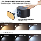 Rotating USB Rechargeable Magnetic Wall Light
