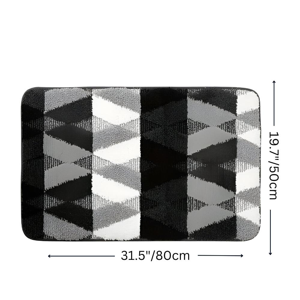 Geometric Microfibre Door Mat – image 7