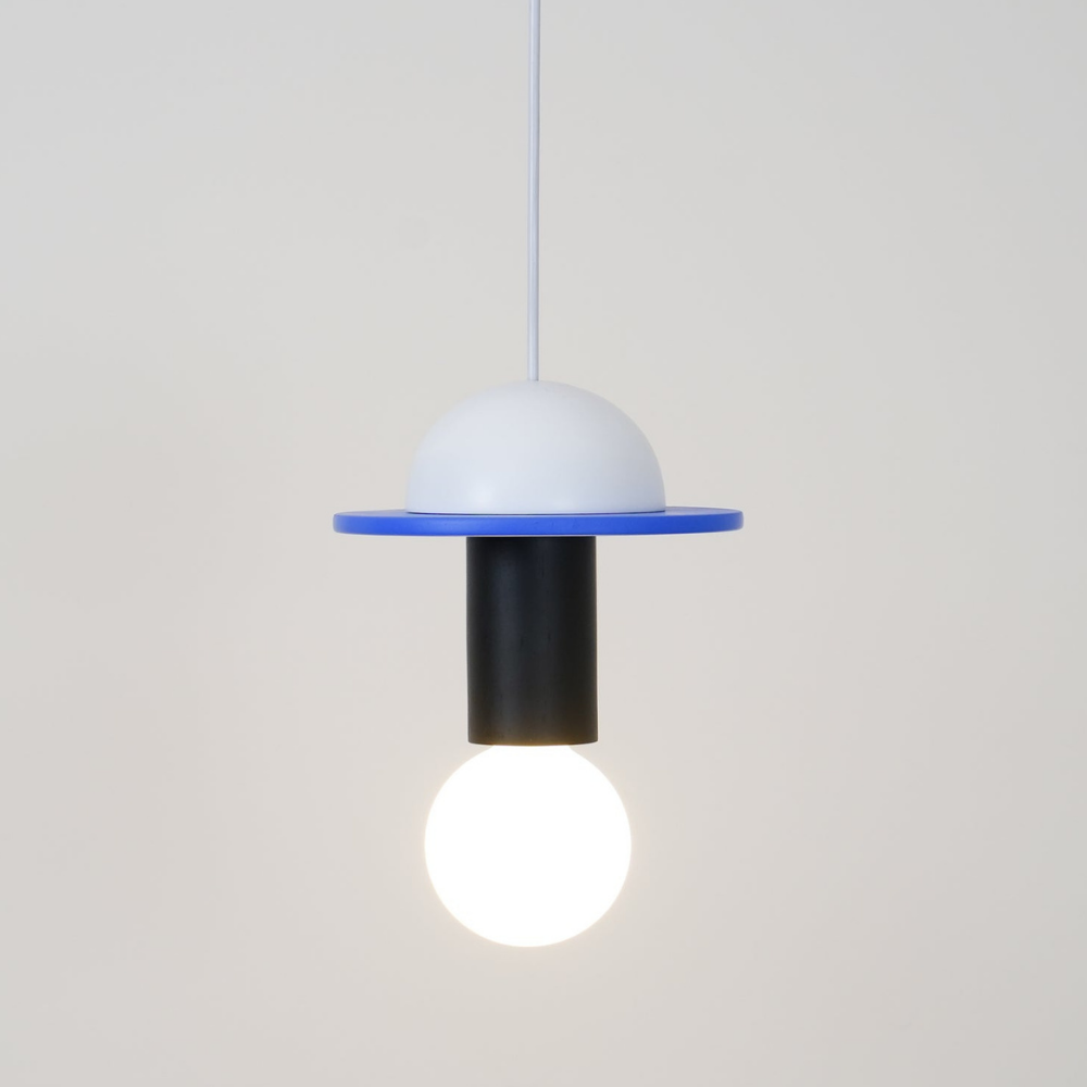 Geometric Wood Pendant Light, Sculptural Nordic Design - view 40