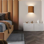 Ribbed Resin Wall Sconce with Push-Button Switch - view 14