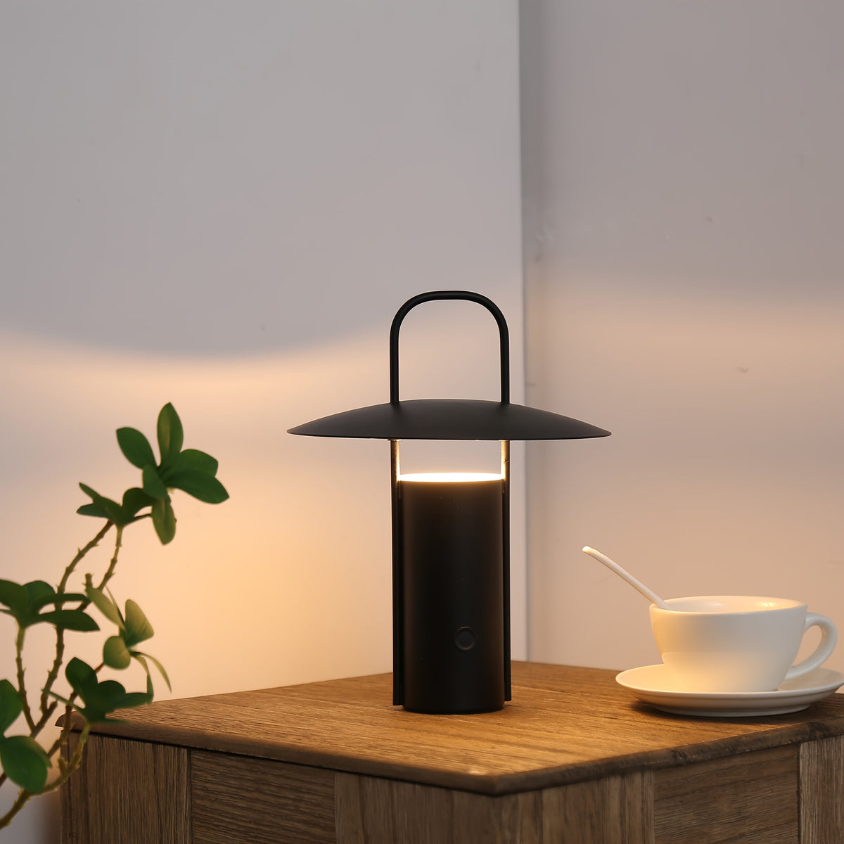 Cordless Metal Table Lamp, USB Rechargeable 3-Colour LED Light - product view 8