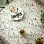 Floral Tablecloth, Soft Microfibre Dining Table Cover - product view 4