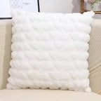 Plush Heart Pattern Cushion Cover – image 6