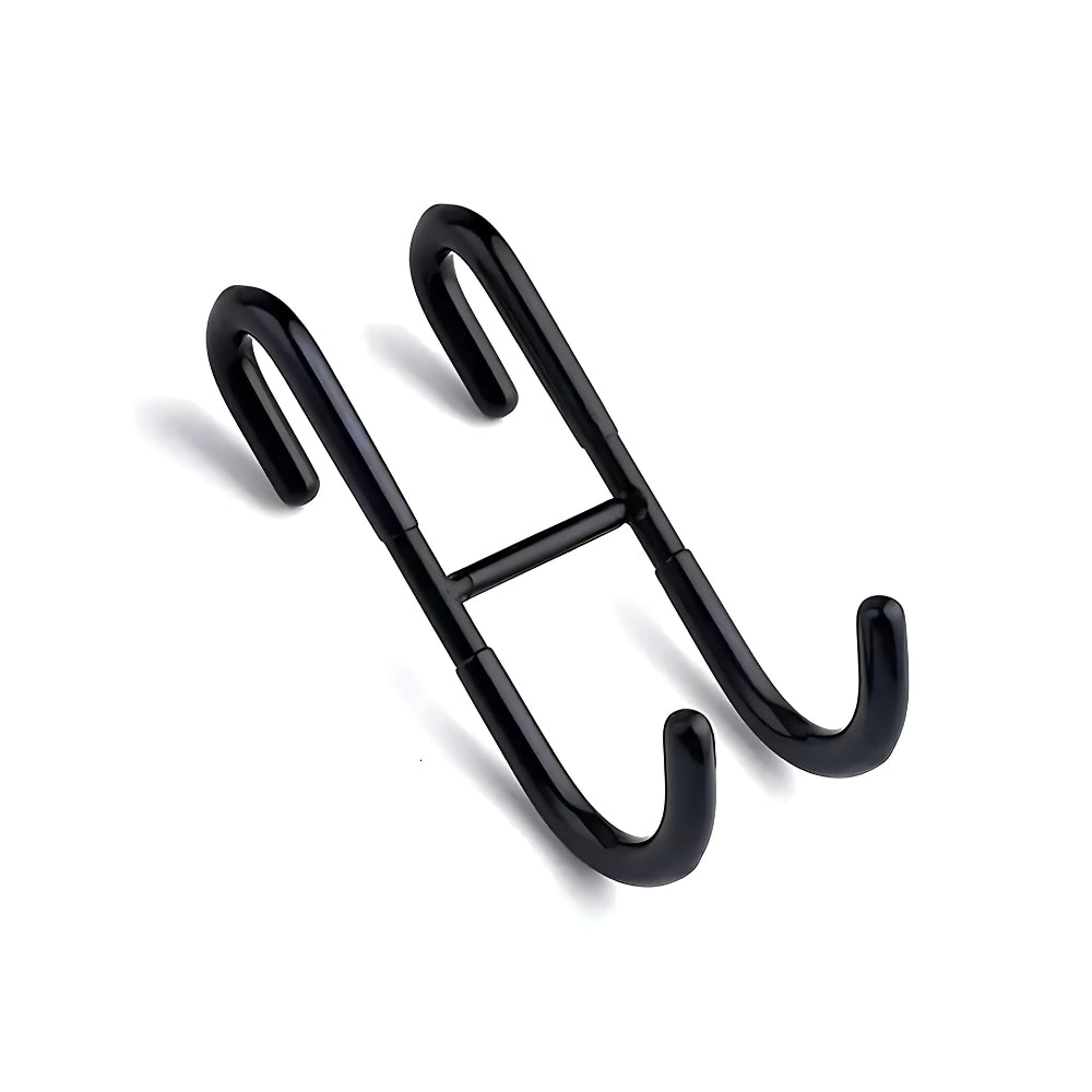 Over-Glass Stainless Steel Shower Hook – image 3