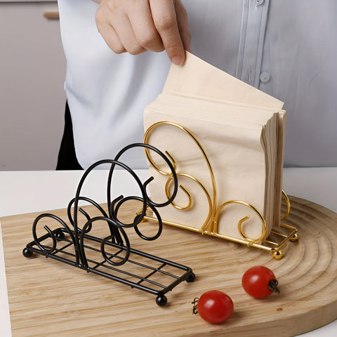 Scrollwork Iron Napkin Holder – image 8