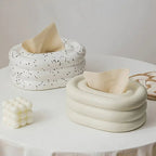 Ribbed Ceramic Tissue Holder – image 10