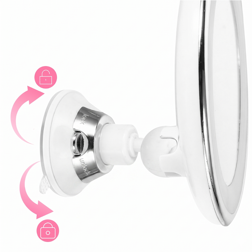 Portable LED Makeup Mirror with 10x Magnification - view 6