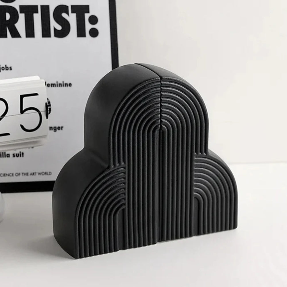 Cloud-Shaped Ceramic Bookends Set of 2 – image 5