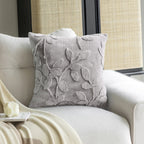 Plush Branch Pattern Cushion Cover – image 3