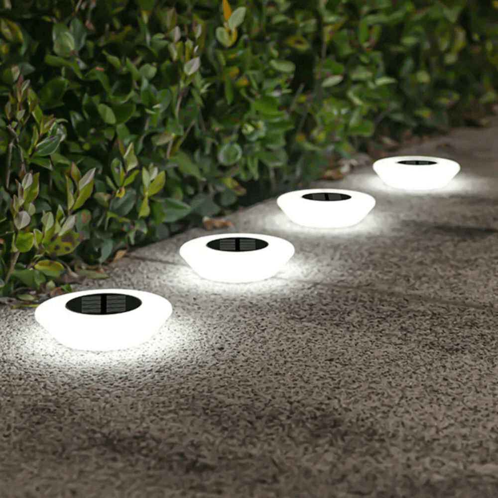 Solar Garden Path Light with Stainless Steel Housing - view 7