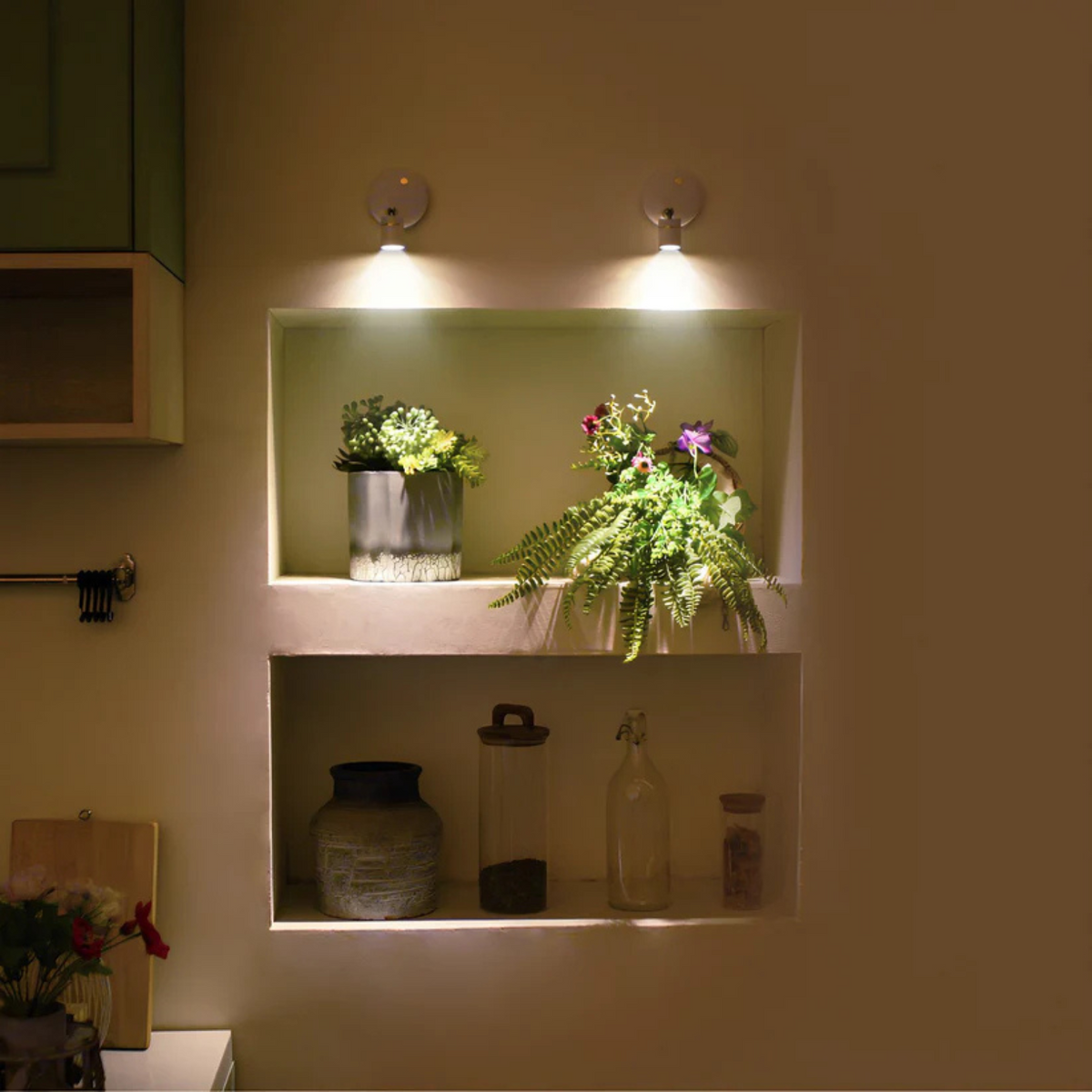 Adjustable Stick-On Spotlight with Remote and Timer - view 5
