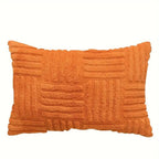 Textured Faux Fur Cushion Cover with Velvet Reverse – image 12