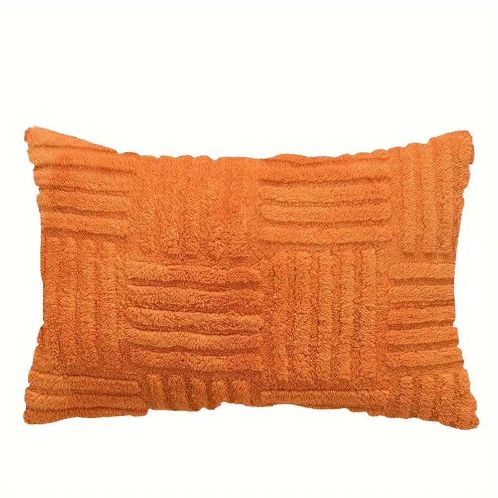 Textured Faux Fur Cushion Cover with Velvet Reverse – image 12