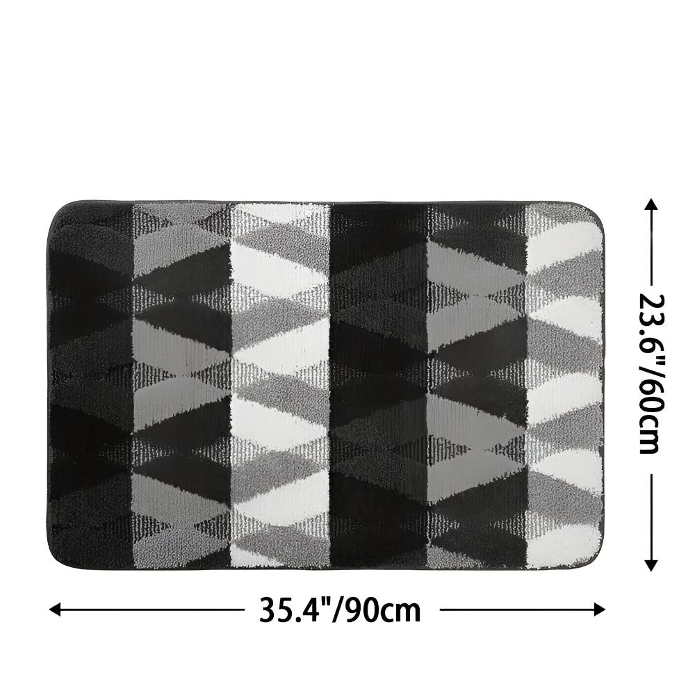 Geometric Microfibre Door Mat – image 8