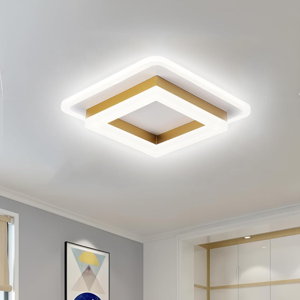 Bezel LED Flush Ceiling Light, Low-Profile Design - view 6