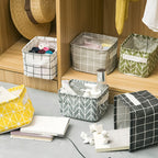 Patterned Canvas Storage Basket – product image 5