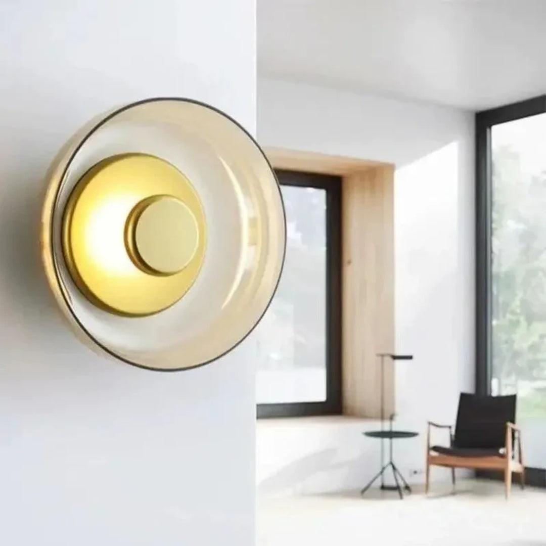 Glass Halo LED Light for Wall or Ceiling - view 9