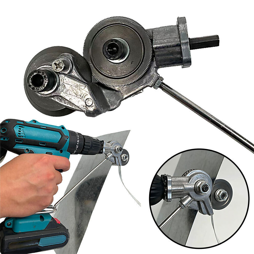 Electric Drill Sheet Metal Cutter Attachment — product view 7