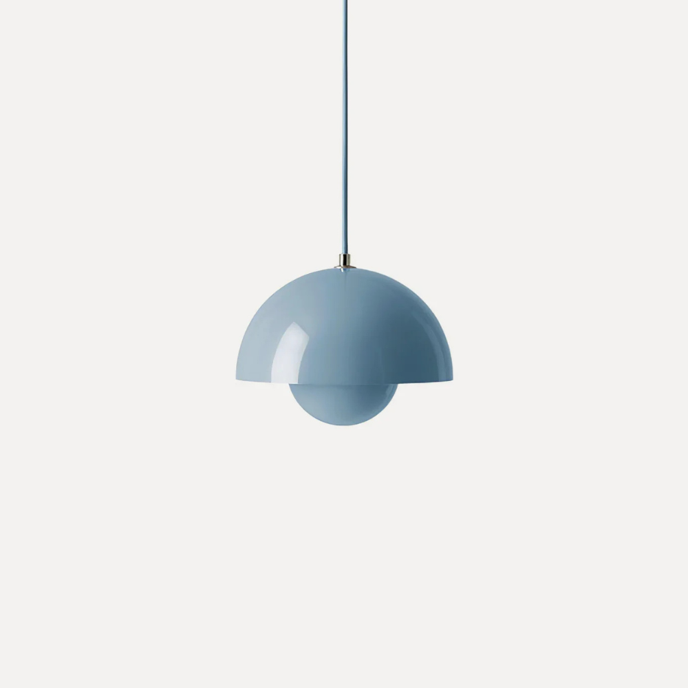 Layered Metal Dome Pendant Light, Mid-Century Style - view 37