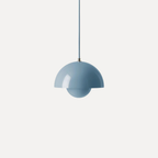 Layered Metal Dome Pendant Light, Mid-Century Style - view 37
