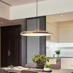 Metal Saucer Pendant Light, Minimalist Nordic Design - view 3