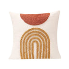 Geometric Embroidered Cotton Cushion Cover – image 5