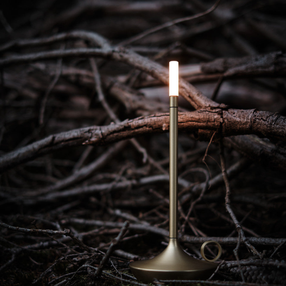 Rechargeable Candlestick Table Lamp with Touch Dimmer - view 13