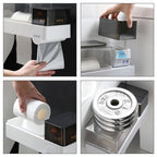 Covered Tissue Dispenser with Storage Shelf – product image 6