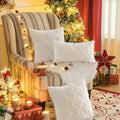 Textured Snowflake Cushion Cover – image 6