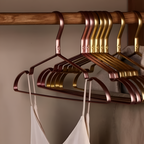 Aluminium Alloy Clothes Hangers – Pack of 10 – image 3