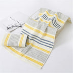 Colour Block Striped Cotton Bath Towel – image 2