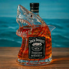 Shark-Shaped Glass Decanter for Home Bar Display — product view 6
