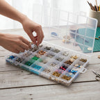 Storage Box Plastic Organiser Case Compartments
