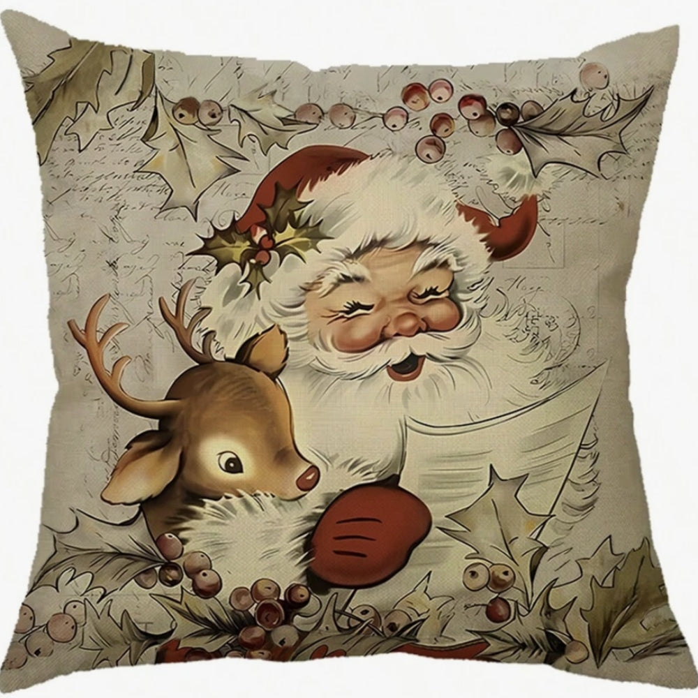 Vintage Christmas Cushion Cover – image 4