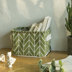 Patterned Canvas Storage Basket – product image 6